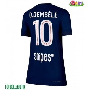 Paris Saint-Germain Ousmane Dembele #10 Hemmatröja Kvinnor 2025-26 Kortärmad